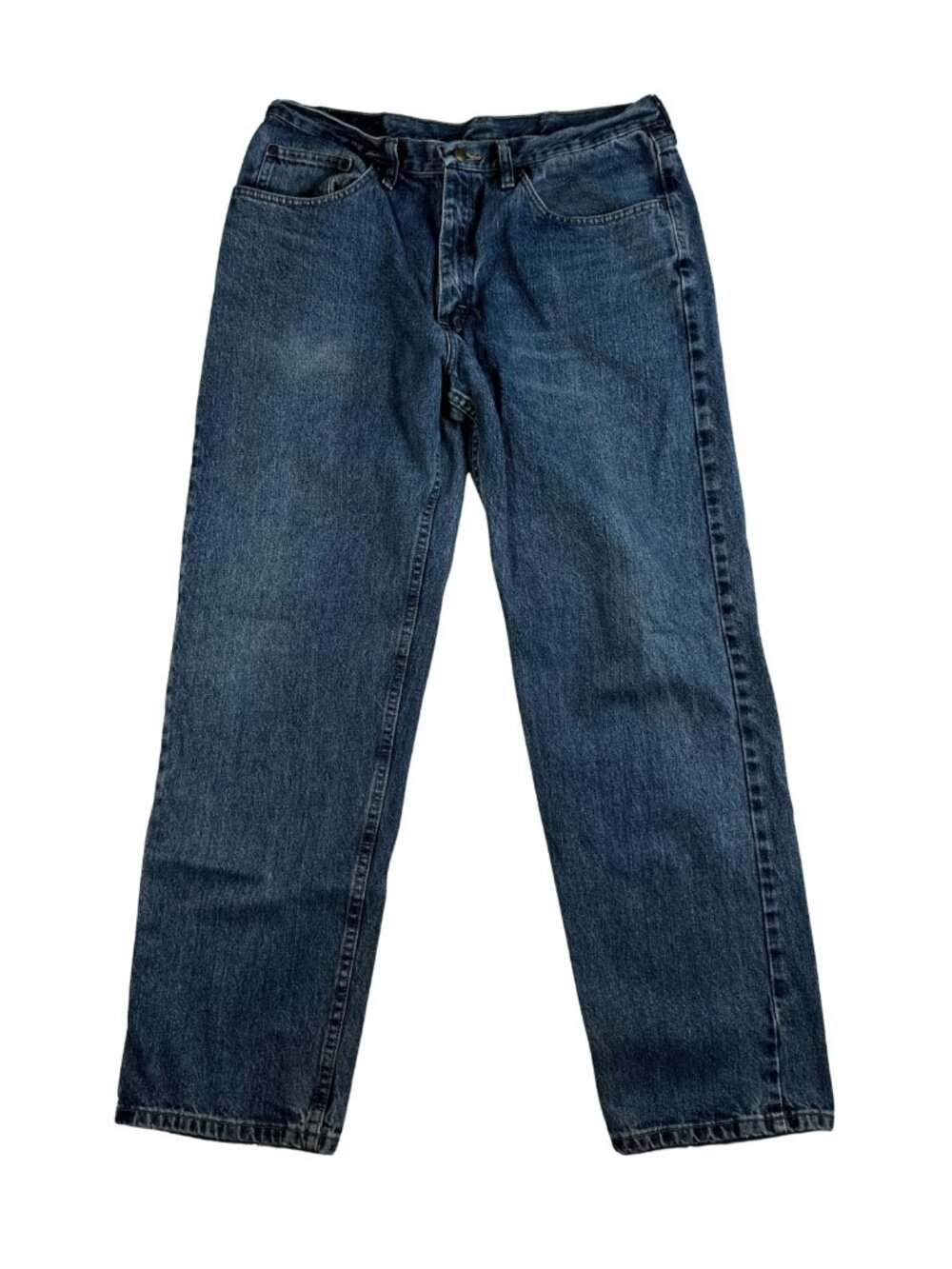 Lee Men's Jeans Reserve Straight Leg Dark Wash Premium Denim Blue Size 36x32